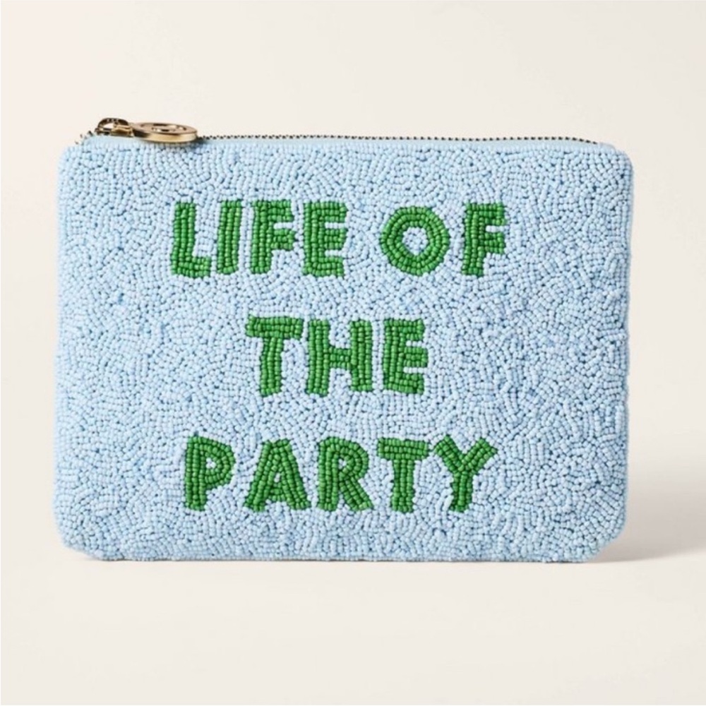 Kate Spade Life of the Party Beaded Clutch NWT - Picture 5 of 6